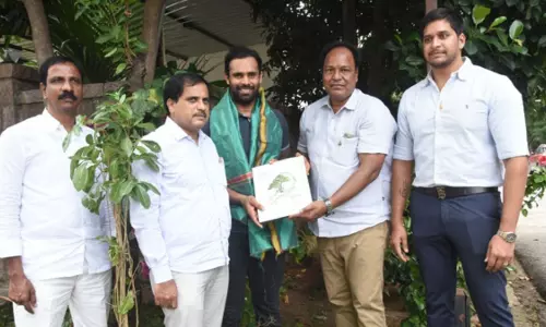 Indian Cricketer Hanuma Vihari Participated in Green India Challenge