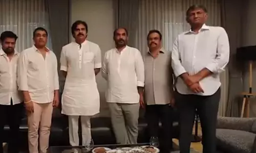 Tollywood Producers Meets Power Star Pawan Kalyan Today 01 10 2021