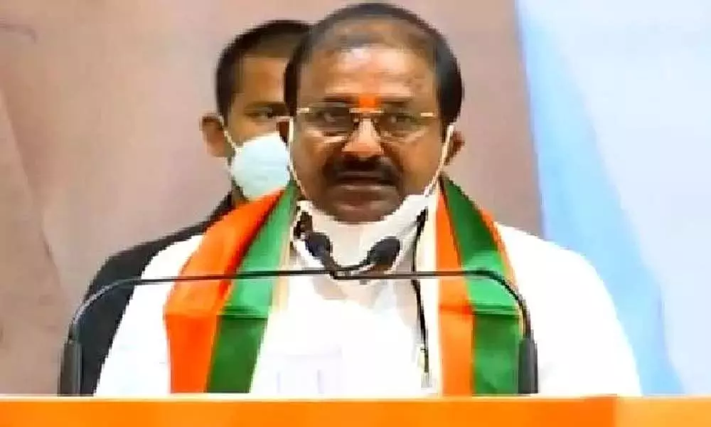AP BJP Chief Somu Veerraju said that BJP Candidate will be in Competition of Badvel By-Election
