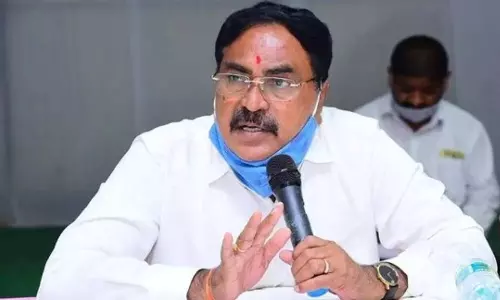 Errabelli Dayakar Rao Fires on Women Councillors at Batukamma Sarees Distribution in Thorrur Mahabubabad District