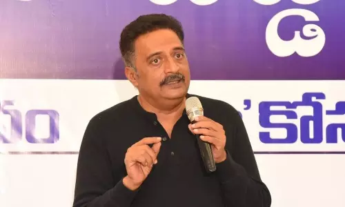 Prakash Raj Lunch Meeting With Movie Artists on MAA Elections in Film Nagar Cultural Club