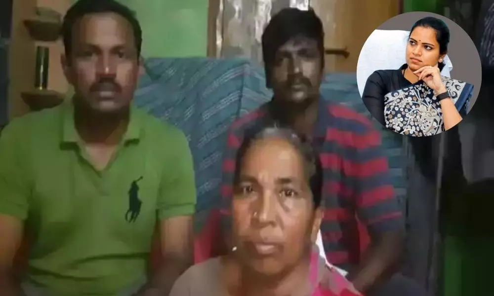 Family Selfie Video on MLA Vidadala Rajini Goes Viral
