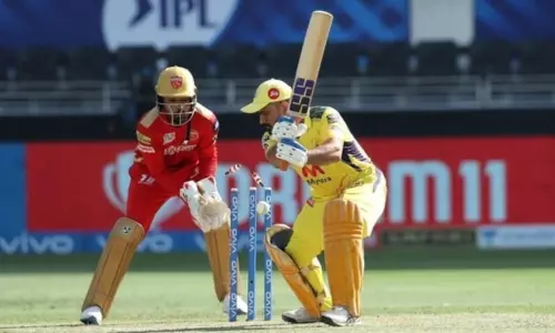 CSK vs PBKS Chennai Scored 134-6 in 20 Overs in IPL2021