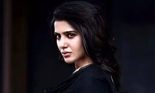 Samantha Cry At The Shooting Spot