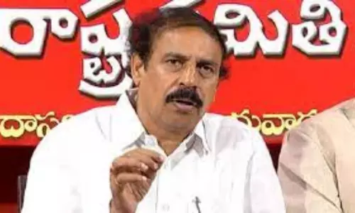 CPI Leader Ramakrishna Sensational Comments on AP CM Jagan