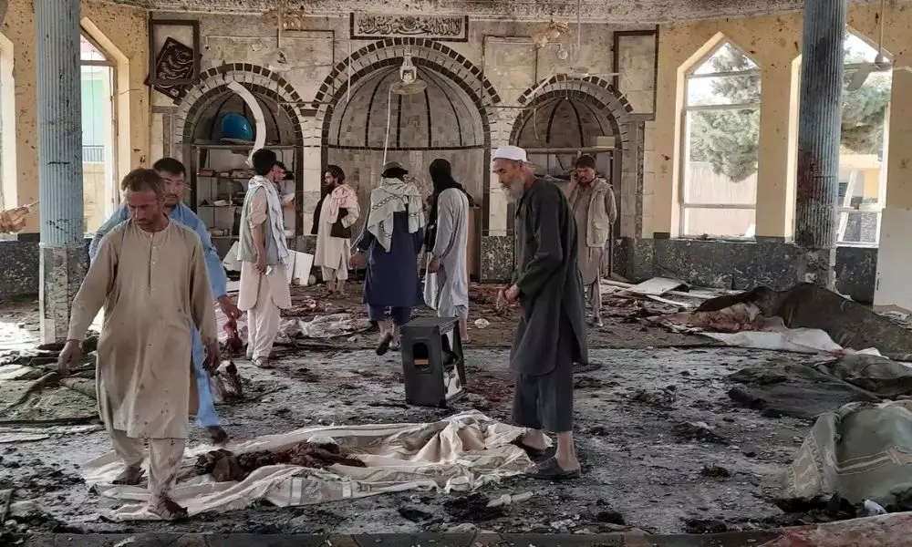 IS Group claimed Responsibility for the Bombing of a Mosque in Afghanistan Yesterday | Telugu Online News