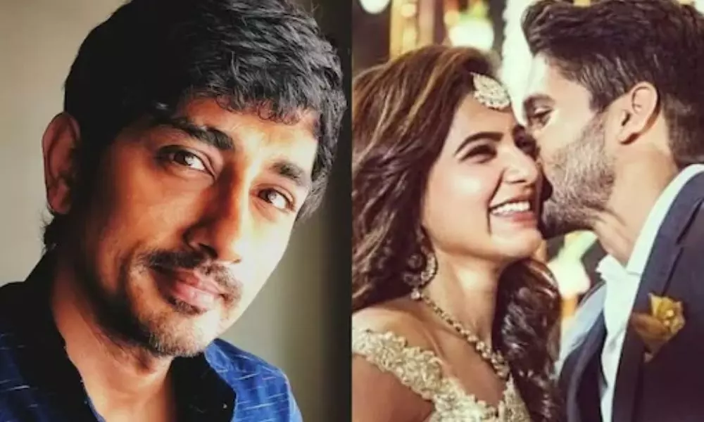 Siddharth Reacts on His Viral Cheaters Tweet