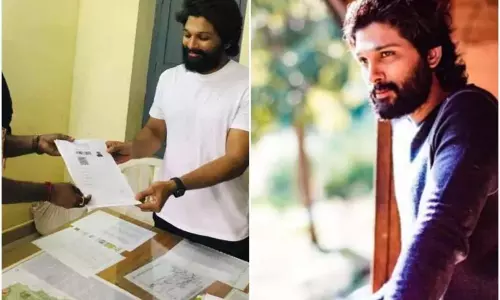 Allu Arjun Focus on Organic Farming