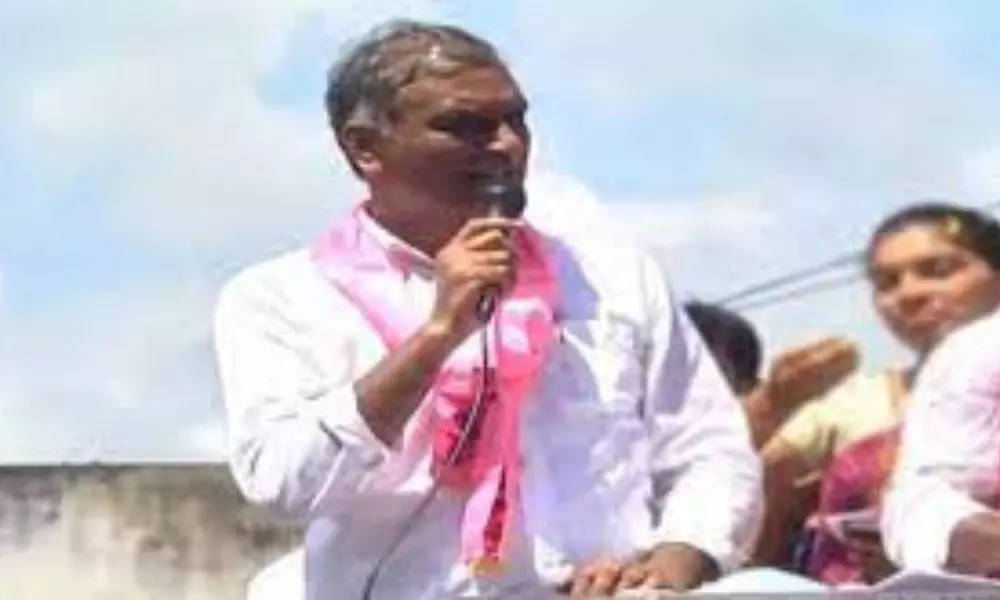 Harish Rao TRS Campaign in Ellantakunta Karimnagar District