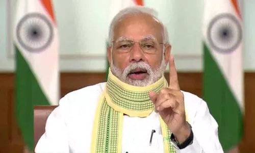 PM Modi Launches Indian Space Association PM Modi Launches Indian Space Association