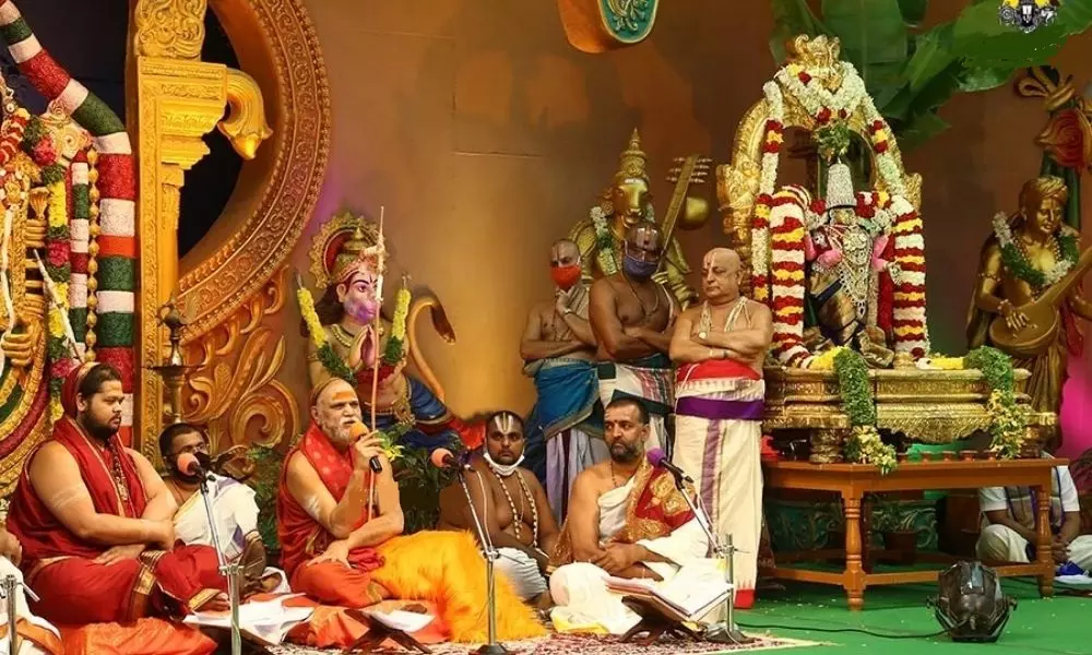 Navaratri Celebrations in Visakha Sri Sarada Peetham