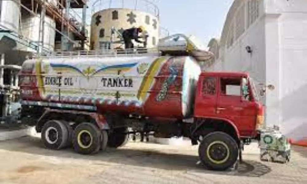 Oil Tanker Owners Allege that the Police are Making Challans on the Tankers Supplying the Oil in Visakhapatnam
