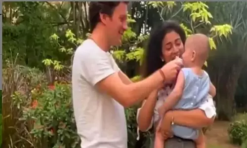 Shriya Saran Reveals the Name of her Nine Months Old Daughter