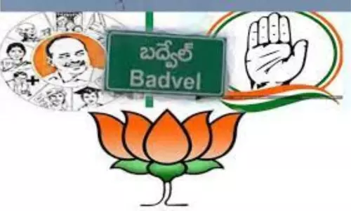 Triangle War in Badvel Kadapa District