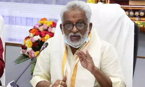 YV Subba Reddy Says Dussehra Wishes to Devotees