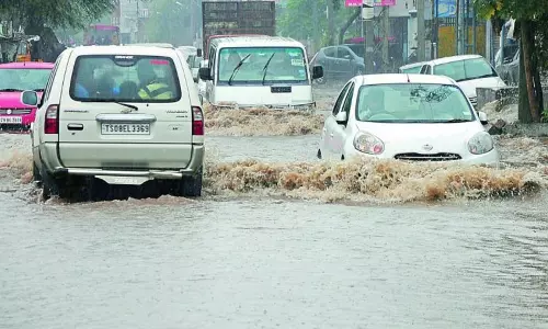Heavy Rains in Hyderabad Today 16 10 2021