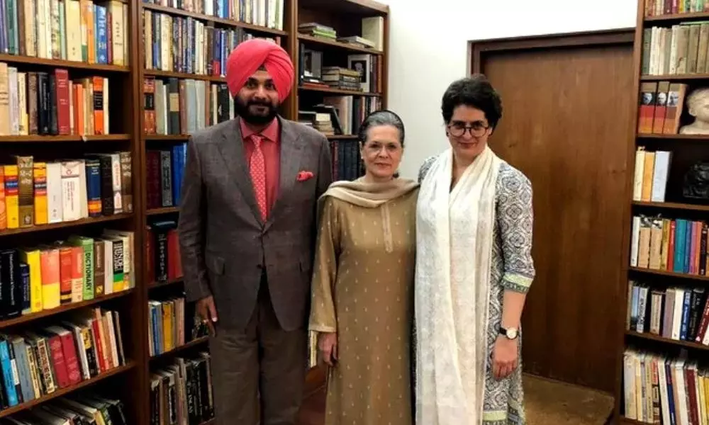 ‍‍Navjot Sidhu Letter With 13 Points to Sonia Gandhi