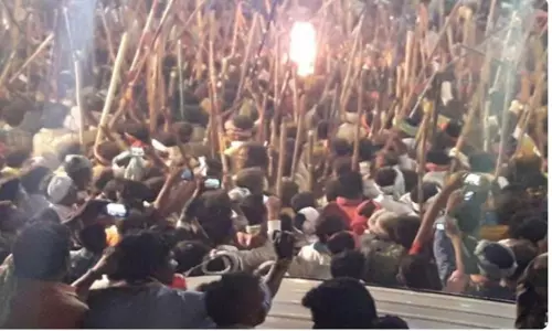 Devaragattu Bunny Festival Celebrations Ended Today