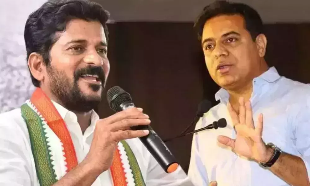 Revanth Reddy Open Challenge to Minister KTR