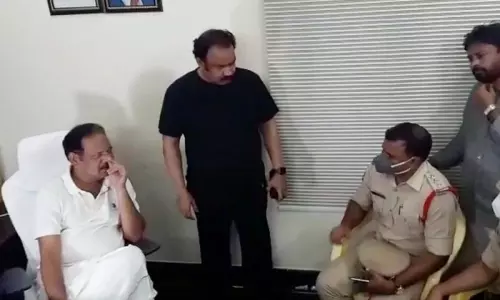 Visakha Police Notices to Nakka Anand Babu on Cannabis Transport