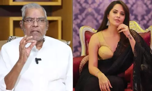 Anchor Anasuya Reacts on Kota Srinivasa Rao Comments Anchor Anasuya Reacts on Kota Srinivasa Rao Comments
