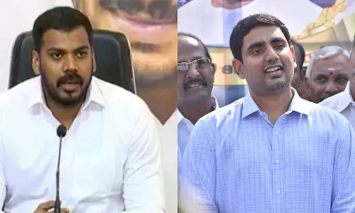 AP Minister Anil Kumar Fires on Chandrababu and Lokesh AP Minister Anil Kumar Fires on Chandrababu and Lokesh