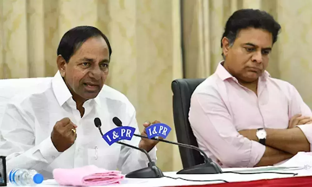 CM KCR Break To KTR CM Post