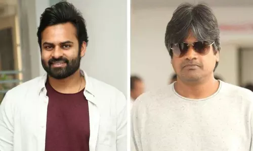 Director Harish Shankar Meets Sai Dharam Tej