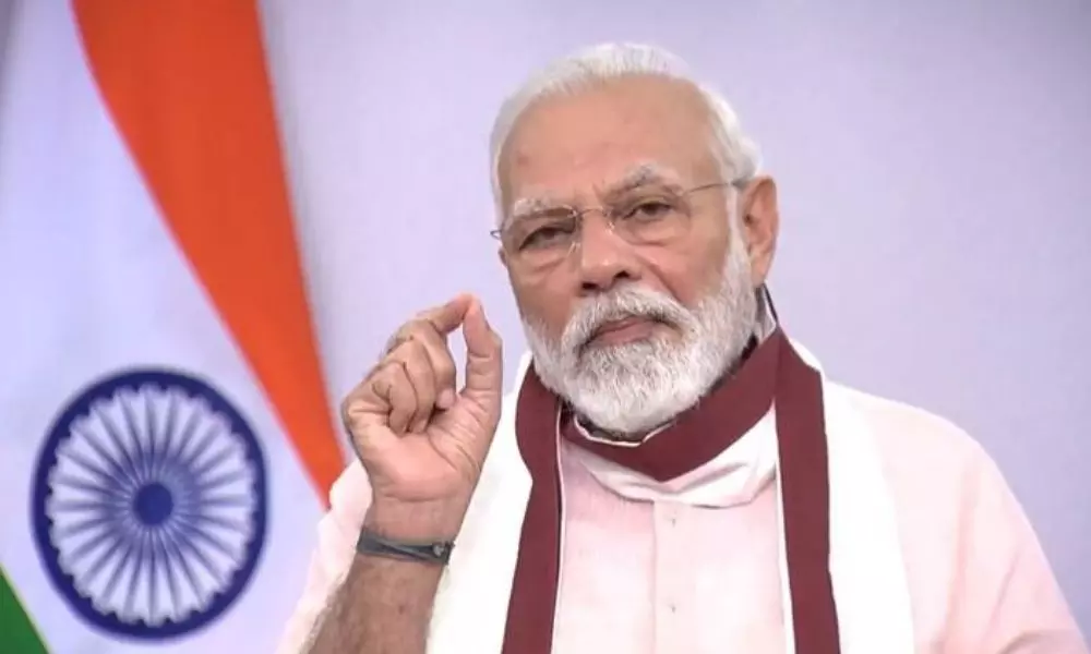 Prime Minister Modi Addressing the Nation