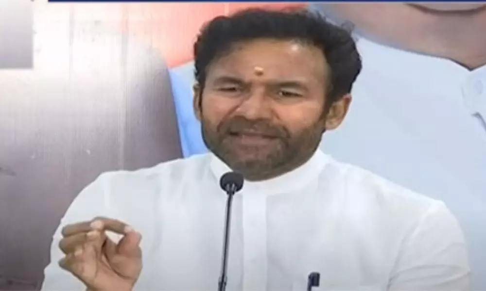 Union Minister Kishan Reddy Fires on TRS Leaders