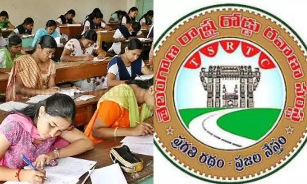 TSRTC Good News to Intermediate Students who Attending Board Exams 2021 | Telangana News