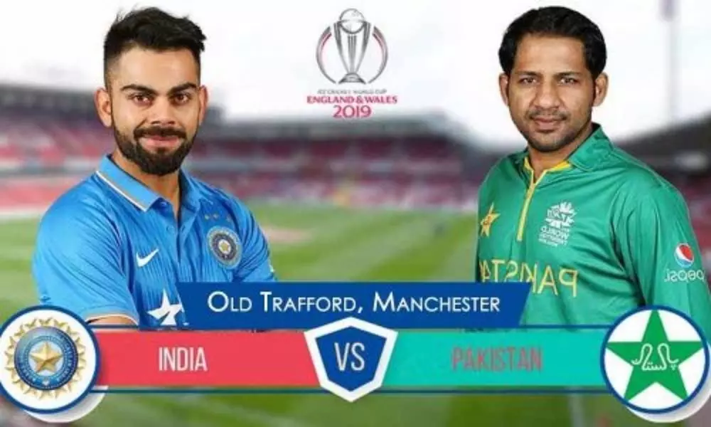 India vs Pakistan India lost Two Wickets