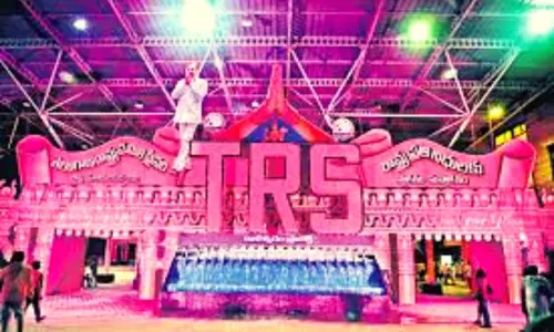 TRS Plenary Today at Hitex Convention Center Hyderabad | Telangana Live News