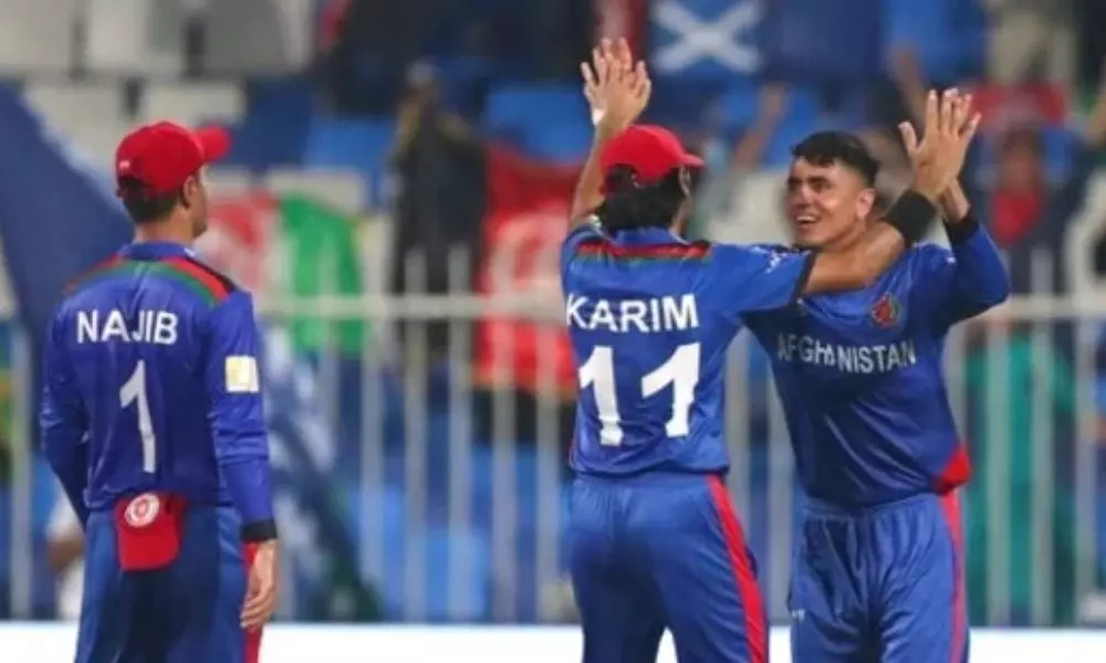 T20 World Cup Afghanistan Beat Scotland by 130 Runs