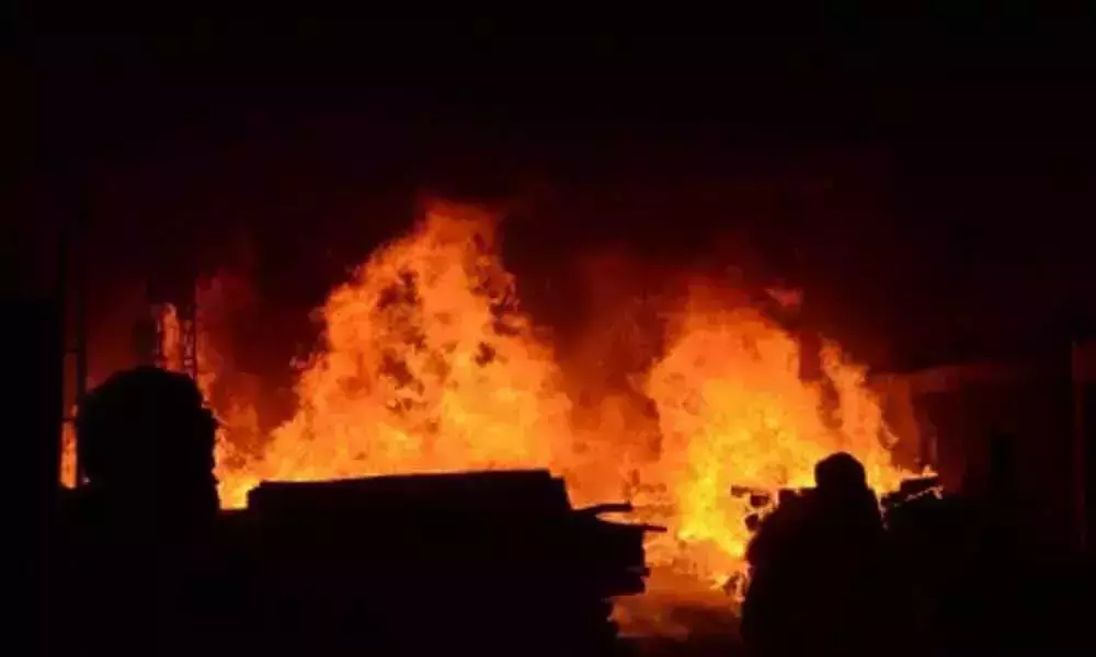 Huge Fire Accident in Tamil Nadu