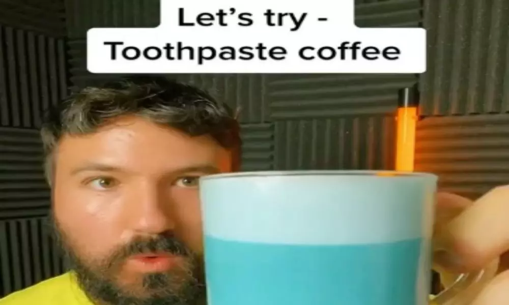 Have you Ever Drunk Toothpaste Coffee