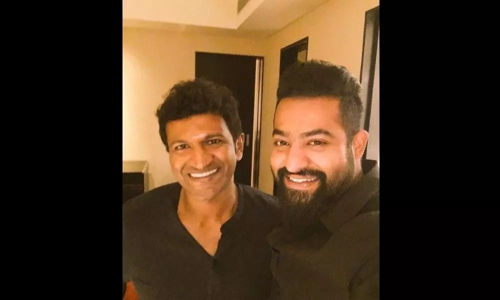 JR NTR Sings Geleya Geleya Song for Puneeth Rajkumar