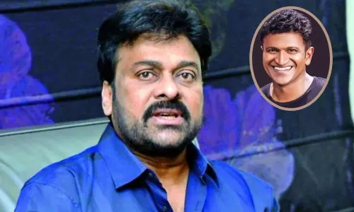 Megastar Chiranjeevi Condolences the Death of the Actor Puneeth Rajkumar