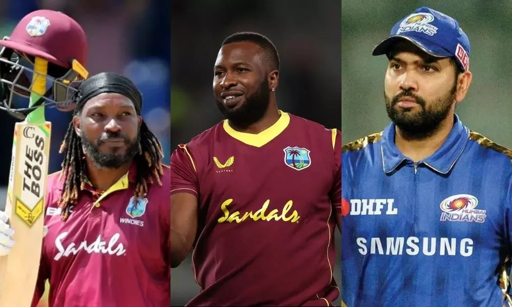 Top Eight Players who hits the Most Sixes in World T20 Cricket Format
