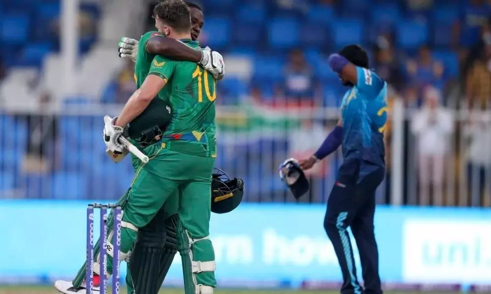 South Africa Won the  Match Against Sri Lanka with 4 Wickets in T20 World Cup 2021