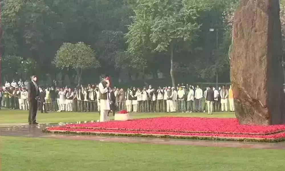 Rahul Gandhi Tributes to Indira Gandhi