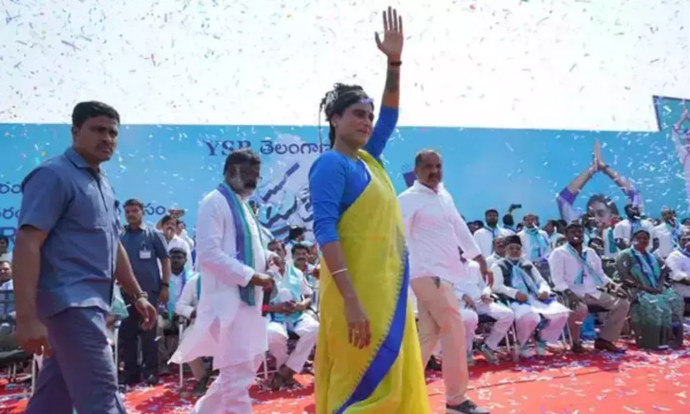 Ongoing 12th Day of YS Sharmila Prajaprasthanam Padayatra