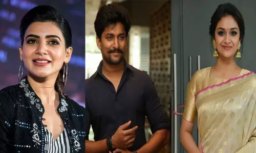 Keerthi Suresh as Heroin in Natural Star Nanis Dasara Movie