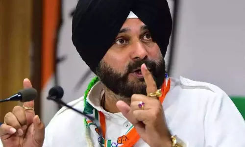 PCC Chief Sidhu Fires on CM Charanjit Singh Channi PCC Chief Sidhu Fires on CM Charanjit Singh Channi