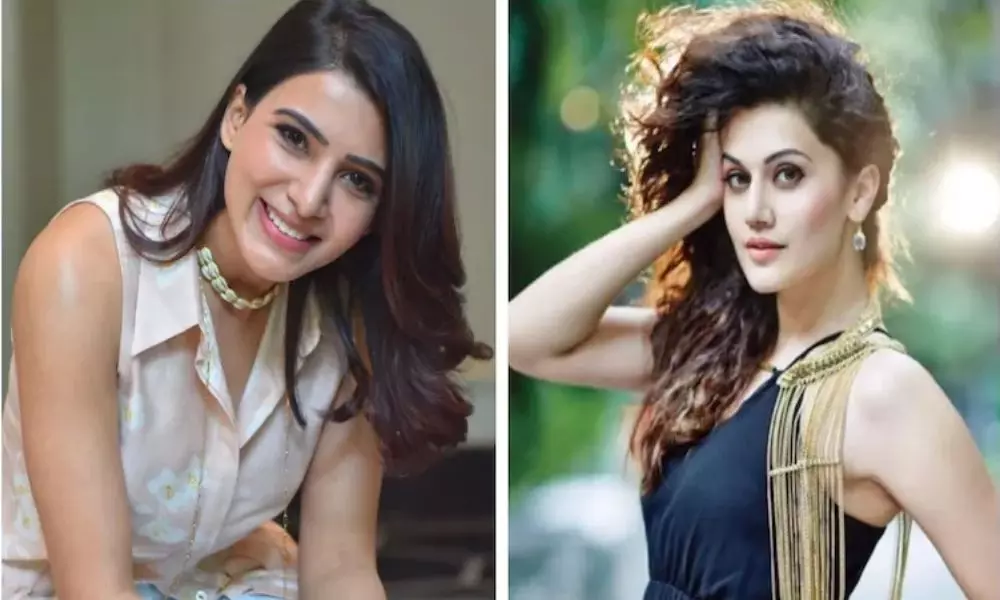 Samantha Going to be Entered Into Bollywood With Taapsee Pannu