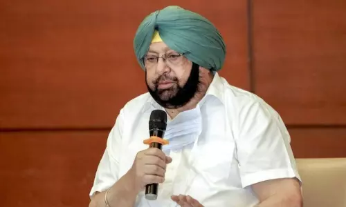 Captain Amarinder Singh Announced His Party Name as Punjab Lok Congress Captain Amarinder Singh Announced His Party Name as Punjab Lok Congress