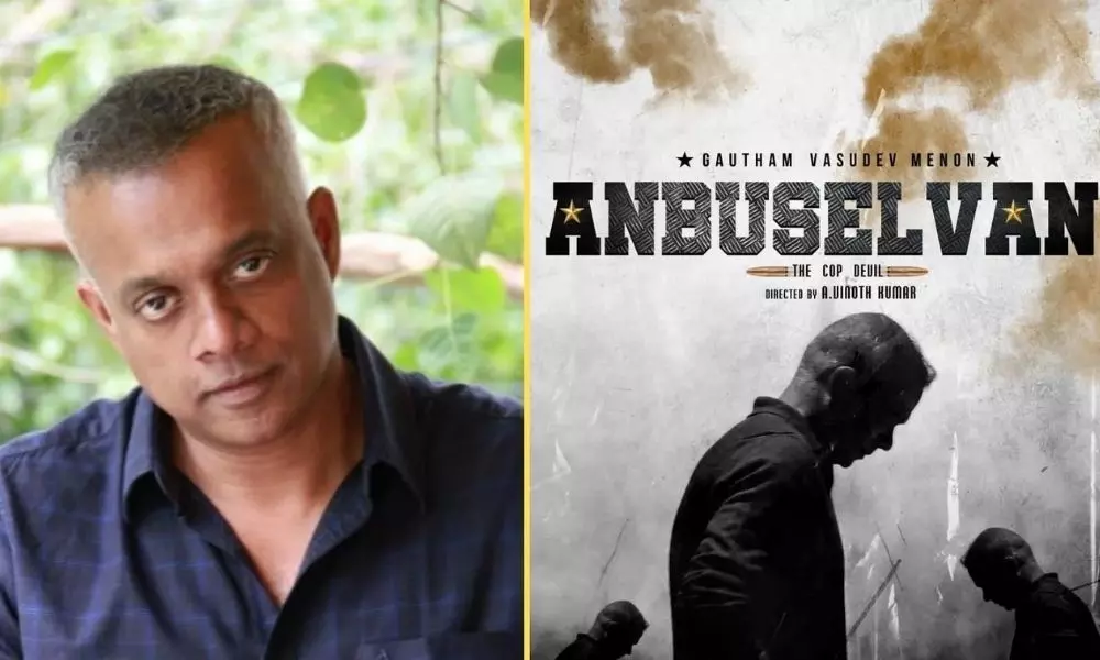 GVM Studios Producers Shocks to Director Gautham Vasudev Menon with First Look Poster