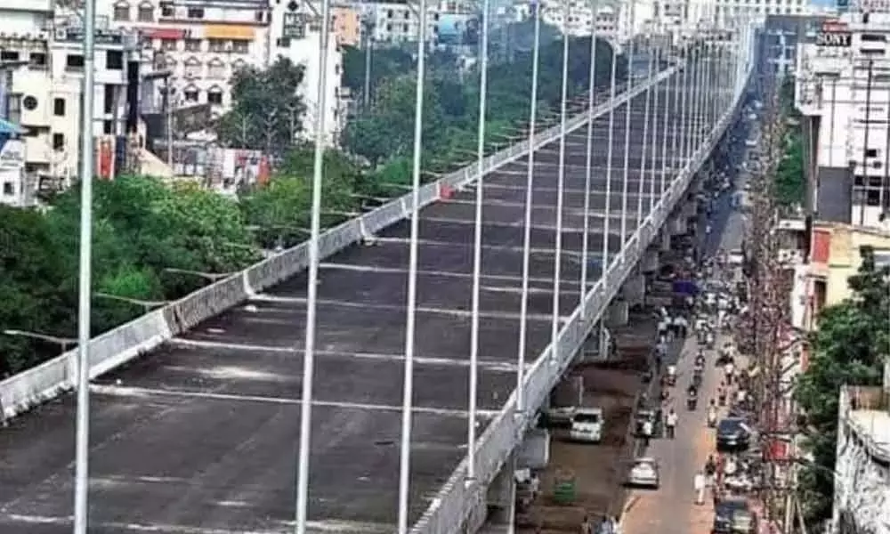 Vijayawada Benz Circle Second Flyover Going to Open Very Soon | AP Latest News