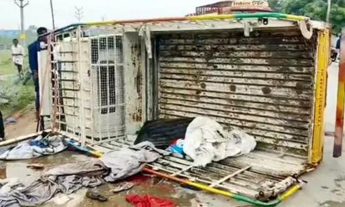 Labour Vehicle Accident in Tadipatri Anantapur District | AP Latest News