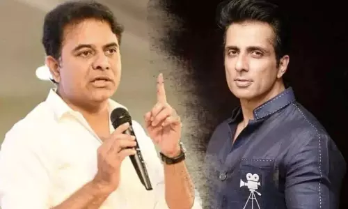 Minister KTR Praises on Sonu Sood